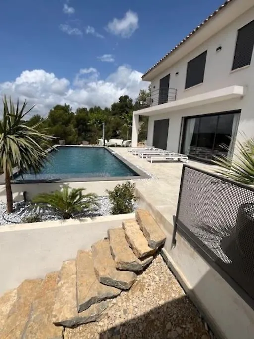 Vila Belle Contemporaine Avec Piscine Proche D'Aix En Provence Rognes
